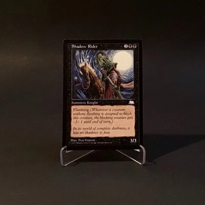 Magic: The Gathering Shadow Rider MTG Weatherlight Vintage 1997 LP - Image 1 of 2