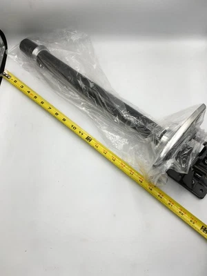 Ergotron LX Desk Mount Polished Aluminum for black LCD Arm, 18" Tall Pole Rs - Image 1 of 4