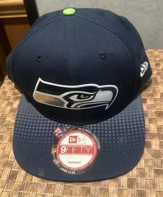Seattle Seahawks 2015 colección draft Era 9fifty ajuste original Snapback talla única Foto 1 de 4