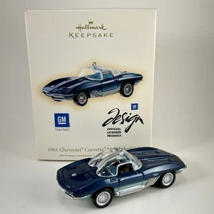 2007 Hallmark Ornament - 1961 Chevrolet Corvette Mako Shark I Concept Car - NEW - Picture 1 of 14
