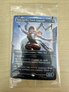 Magic The Gathering Iron Spider, Stark Upgrade Marvel Legends Exclusive Foil - Picture 1 of 2