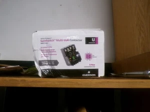 NEW WHITE-RODGERS Emerson SURESWITCH 49M11-843 Two Pole Multi-volt Contactor - Picture 1 of 2
