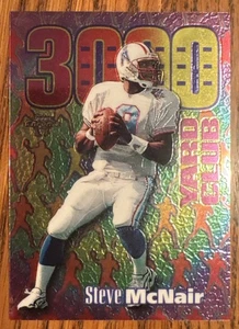 1999 Topps Chrome #AE12 Steve McNair All-Etch card Club 3000 Yard Club come nuova - Foto 1 di 2