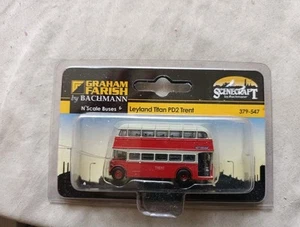 A Model Diecast Leyland Titan PD2 Trent Bus In N Gauge By Graham Farish Boxed - Picture 1 of 1