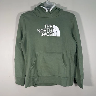 Толстовка с капюшоном пуловер The North Face Half Dome. Армейский зеленый размер средний M - Изображение 1 из 4