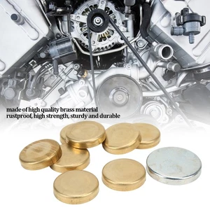 ⁺Brass Freeze Frost Expansion Plug Kit For Sealed Power 381‑8007 For Small Block - Picture 1 of 22