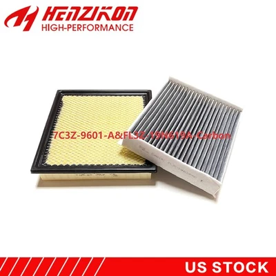 FILTRO DE AIRE DEL MOTOR FILTRO DE CABINA DE CARBONO para Ford Expidition F-150 - 550 Foto 1 de 4