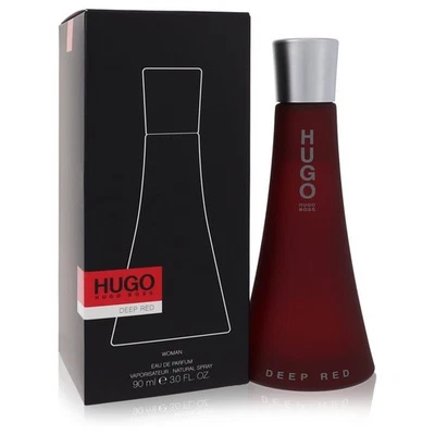 Hugo Deep Red by Hugo Boss Eau De Parfum Spray 3 oz for Women - image 1 of 4