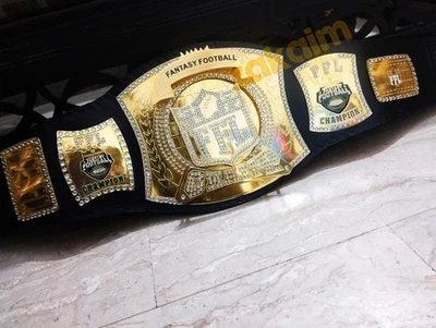 Cinturón de Campeonato de Fútbol Fantasía, Super Bowl Spinner Fan Título Diseño Inspirado Foto 1 de 4