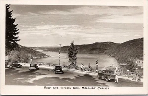 Vancouver Island 1949 B.C. Foto real de Canadá postal RPPC "MALAHAT CHALET" - Imagen 1 de 2