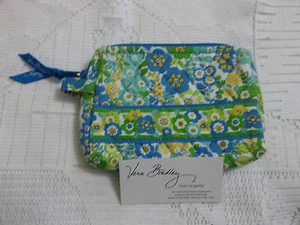 Vera Bradley ENGLISH MEADOW Pequeño Estuche COSMÉTICO CEPILLO Lápiz PARA MONEDERO Bolso Nuevo sin Etiquetas - Imagen 1 de 3
