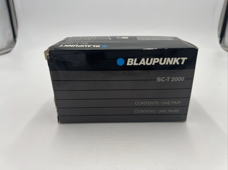 Blaupunkt SC-T 2000 2" Tweeters 100W 60W RMS NOS Made In Germany VTG - Image 1 of 4