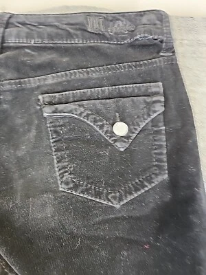Kut From The Kloth Pants Women Size 8 Black Corduroy Mid Rise - Image 1 of 4
