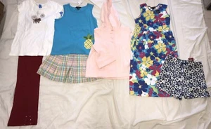 NWT VINTAGE 7 PIECE LOT GYMBOREE-LANDS END-OLD NAVY GIRLS SZ 10 SUMMER CLOTHING - Picture 1 of 11