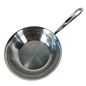 Emeril All Clad 8" Stainless Steel Frying Saute Pan Skillet Copper Core EUC - Picture 1 of 5