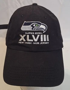 NFL Seattle Seahawks Super Bowl XLVIII (48) StrapBack Baseball Hat - Picture 1 of 9