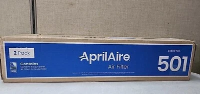 NEW Aprilaire 501 (2-Pack) - Air Filter For Air Purifier Model 5000 - Image 1 of 4