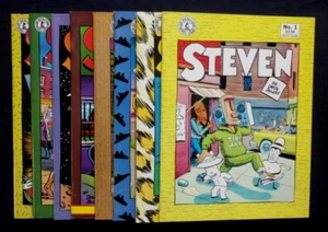 Steven #1-8 Kitchen Sink Press Doug Allen 1996 Full Run - Picture 1 of 2