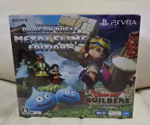 NEW Sealed Sony PS Vita PCHJ-10028 Dragon Quest Metal Slime Edition Console RARE - Picture 1 of 24