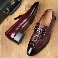2023 New Men Leather Shoes Fashion Wedding Party Shoes Male Casual Flats Shoes