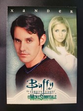  PROMO CARD BUFFY THE VAMPIRE SLAYER MEN OF SUNNYDALE Inkworks 2005 P-2 Xander
