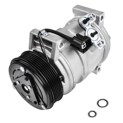 A/C Compressor with 6-Groove for Buick Enclave Chevy Traverse GMC Acadia Saturn - Image 1 of 4