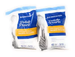 Excel Mashed Potato Pearls 28Oz Pouch 2Pk Box - Instant Potatoes - Picture 1 of 12
