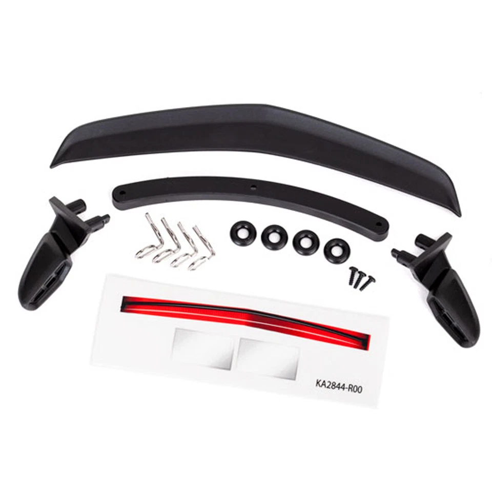 Espejos retrovisores Traxxas 8392 L/R / laterales / retenedores (2) / clips de cuerpo (4) negro 4-Tec 2.0 Foto 1 de 1