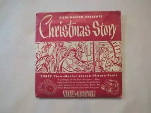 Viewmaster Real Packet Sawyer's 1948 XPX The Christmas Story XM-1 XM-2 & XM-3 - Picture 1 of 7