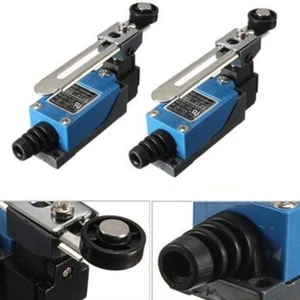 2x Endschalter ME-8108 Rollenschwenkhebel 1NC-1NO Wasserdichter Endschalter 250V - Bild 1 von 10