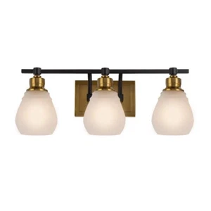 Artcraft Lighting AC11683BB Nelson - 3 Light Bath Vanity-7.79 Inches Tall and - Picture 1 of 4