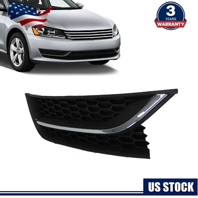 Passenger Right Side Front Fog Light Cover VW1039121 For 2012-2015 VW Passat Foto 1 de 4