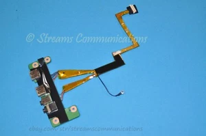 TOSHIBA Qosmio X505 X505-Q8102X Laptop Dual USB Port Board w/ Audio Jack I/O Brd - Picture 1 of 4