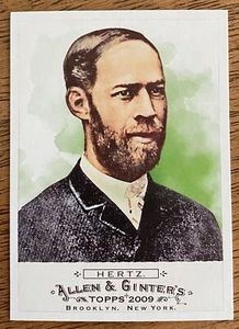 2010 Topps Allen Ginter HEINRICH HERTZ #257 Electromagnetic Theory - Picture 1 of 1