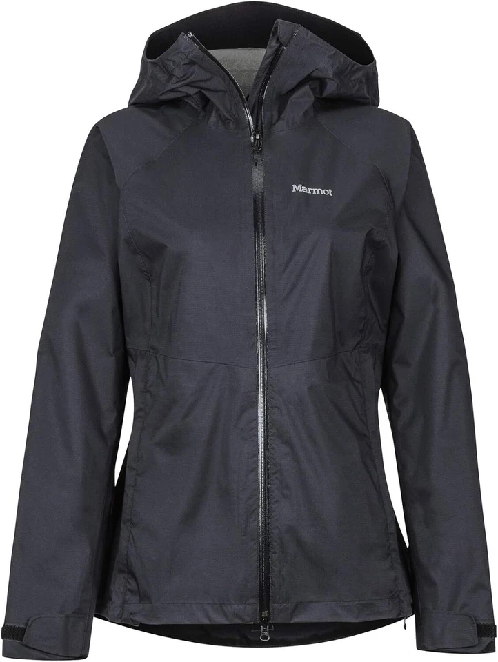 Marmot Damas Hardshell Chaqueta de Lluvia, Chaqueta Impermeable 46130, Negro, XS, Foto 1 de 4