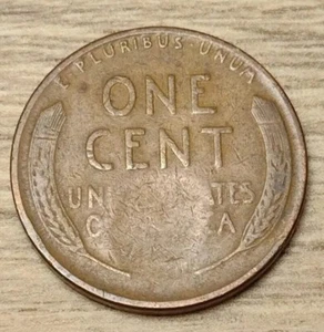 1939 Lincoln Grano Centesimo Errore su Rev. Grasso Strike Through mancante sezione LG - Foto 1 di 9