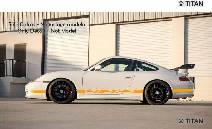 Decals Porsche 996 GT3 RS 1:32 1:43 1:24 1:18  911 slot calcas - Imagen 1 de 1