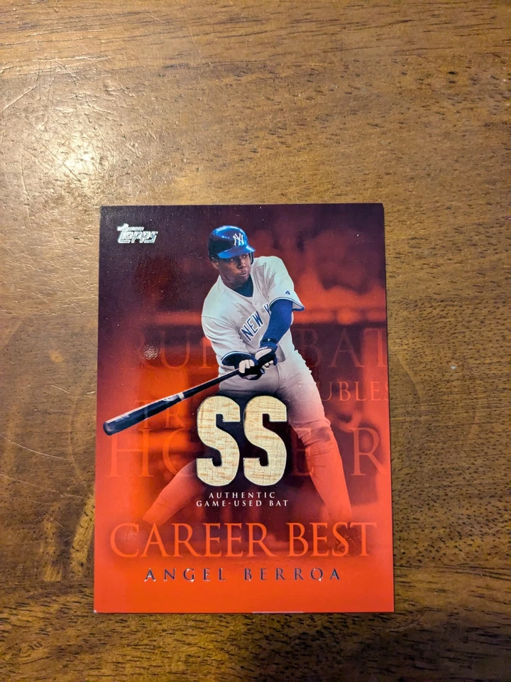 2009 Topps #CBR-AB Angel Berroa Career Best Relics - Image 1 of 2