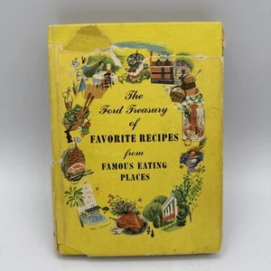 The Ford Treasury of Favorite Recipes from Famous Eating Places Cook Book 1955 - Picture 1 of 8