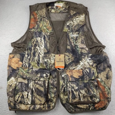 Magellan Mossy Oak hunting vest Shooting Fishing Men's 3XL NWT - Image 1 of 4