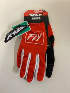 FLY RACING LITE GLOVES - RED/WHITE - 2X-LARGE - 375-7122X - Picture 1 of 2