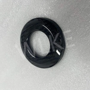 Real Carbon Fiber Side Mirror Control Ring for Maserati GranTurismo GC 08-19 - Picture 1 of 4