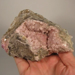 5" Pink COBALTOAN CALCITE Crystals Cluster - Bou Azzer, Morocco - 2 lbs. - Picture 1 of 8