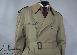 VTG Lord & Taylor belted double breasted full removable lining trench Coat 42 R - Picture 1 of 16