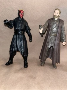 Obi Wan Kenobi und Darth Maul 6" Figuren - The Black Series - gebraucht.  T 222 - Bild 1 von 5
