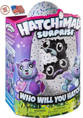 Интерактивные существа-близнецы Hatchimals Surprise-Peacat-Hatching Egg with Surprise - Изображение 1 из 4