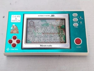 NINTENDO GAME AND & WATCH Donkey Kong Jr. New Wide 1982 Retro Game Green - Picture 1 of 5