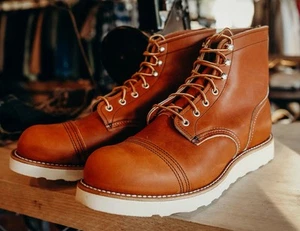 Red Wing Iron Ranger Boots | Size 6D | Made in USA | Traction Tred 8089 - Picture 1 of 13