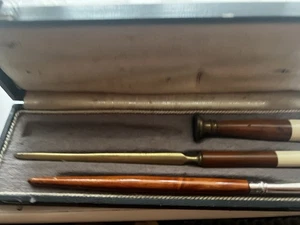 Letter Opener, Stamp And Quill Set - Picture 1 of 3