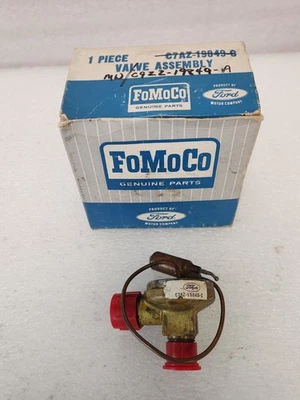 NOS 67-68 Ford Galaxie 69-70 Mustang AC Expansion Valve w/hang on A/C C7AZ19849C - Image 1 of 4